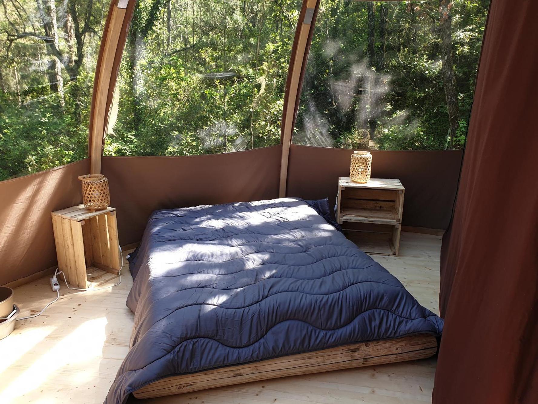 Camping De Graniers Monoblet Экстерьер фото