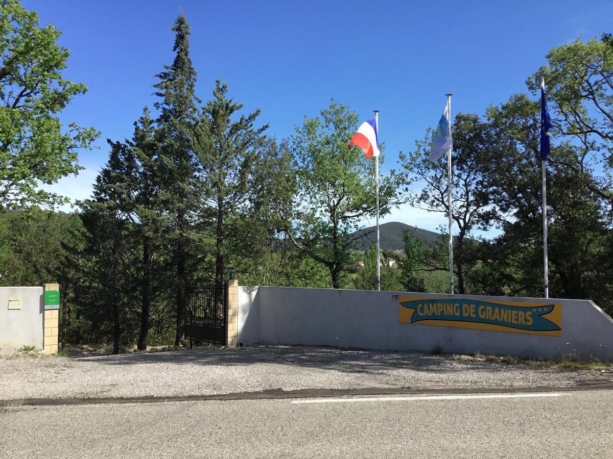 Camping De Graniers Monoblet Экстерьер фото