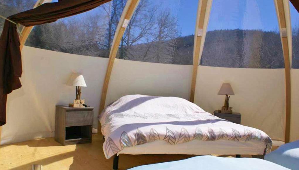 Camping De Graniers Monoblet Экстерьер фото